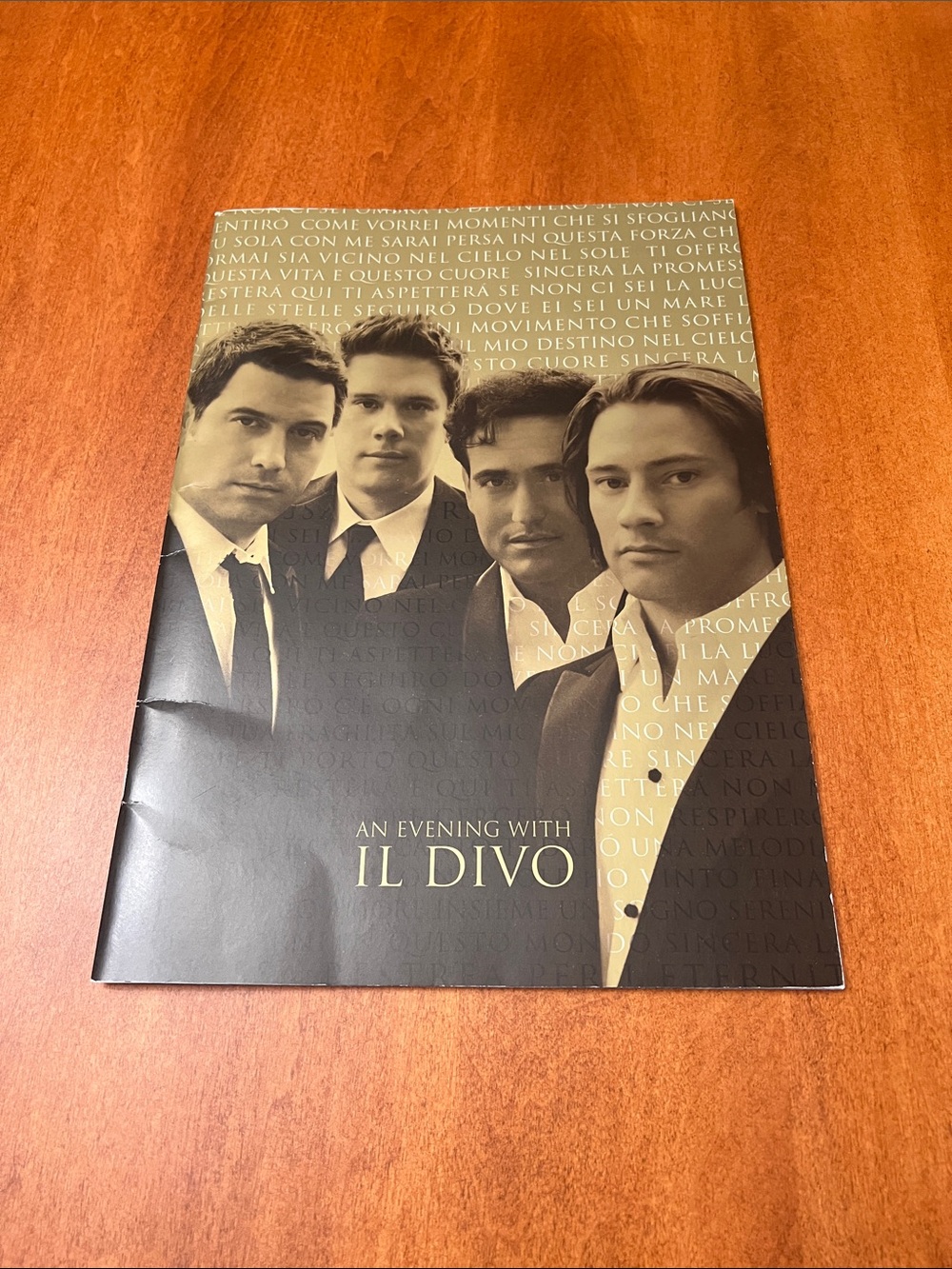 Il Divo programs.  BUNDLE